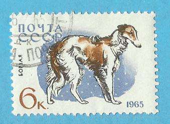 1965 RUSSIA DOG
