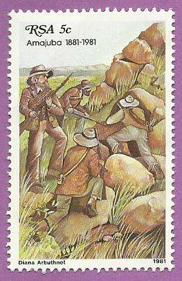 1981 SOUTH AFRICA BATTLE OF AMAJUBA