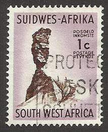 1961 SOUTH WEST AFRICA FINGER ROCK