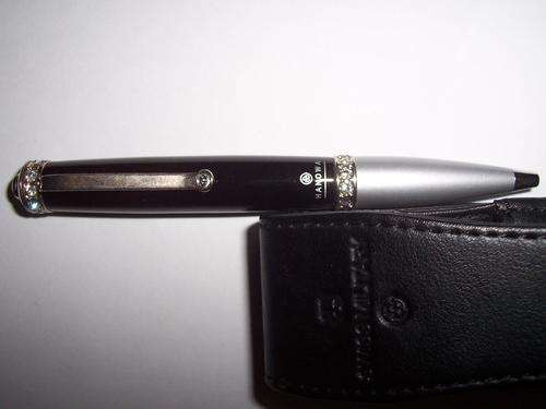 Swiss Military Hanowa Crystal Pen with Pouch Accessory