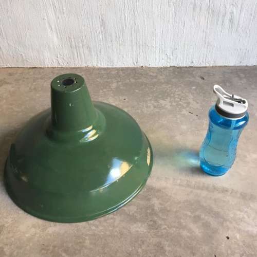 Vintage Green Enamel Lights [for all three]