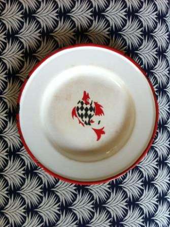 Kockums/Nerman Enamel Plate