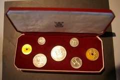 Rhodesia and Nyasaland 1955 Proof set