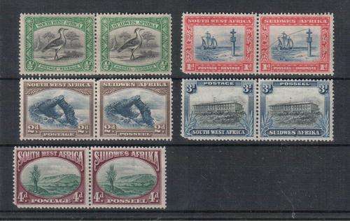 stamps South West Africa 1931 def short set