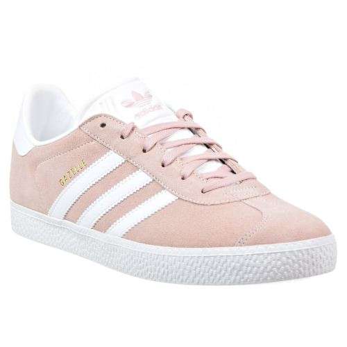 Adidas Gazelle Ice-pink and white (Size 3)