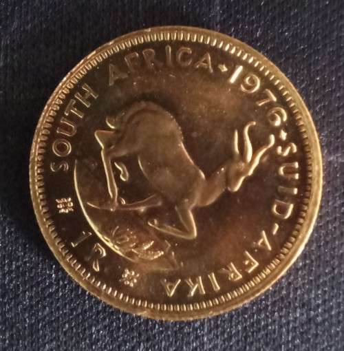 *Excellent Quality* 1 Rand Gold Coin 1976