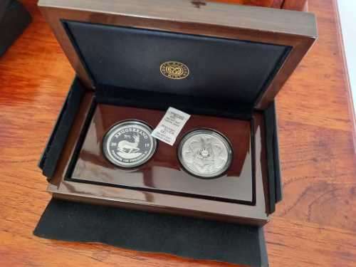 *RARE* PROOF - BIG 5 LION AND MINT-MARKED KRUGERRAND SET