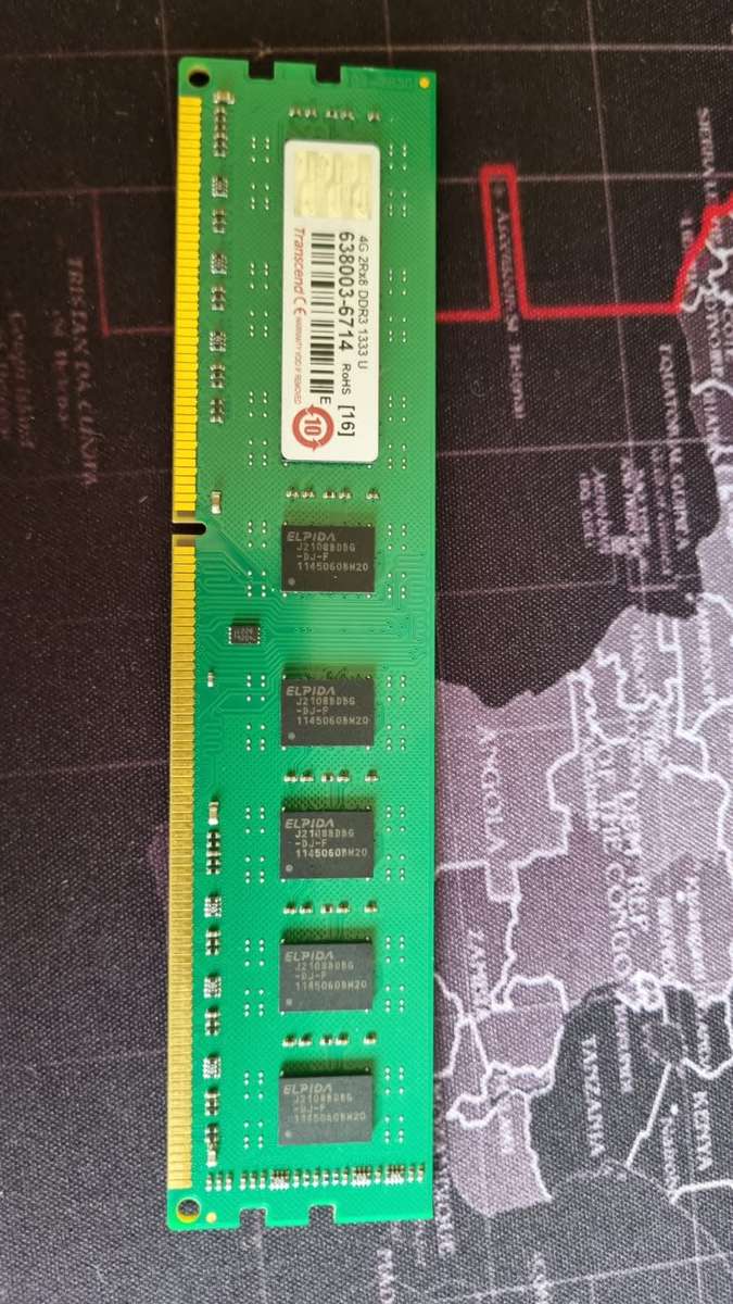 Transcend 4GB 2Rx8 DDR3 1333 U-Dimm OEM Desktop Memory
