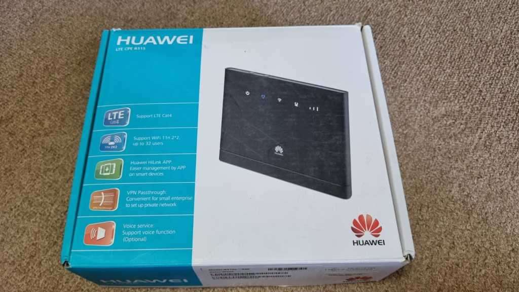 HUAWEI LTE CPE B315 *GREAT CONDITION* WITH LI-ION BACK-UP BATTERY
