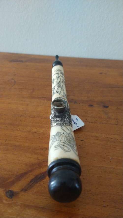 Bone Opium Pipe