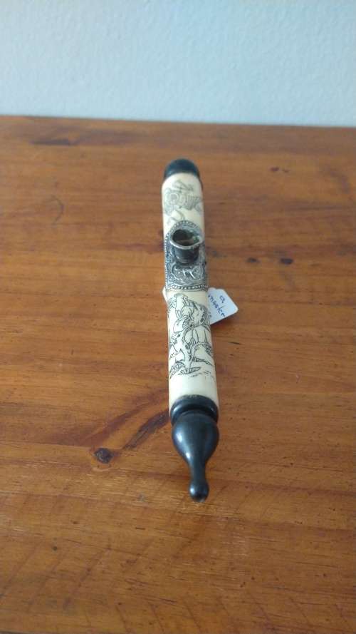 Bone Opium Pipe
