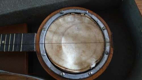 Vintage Banjo with Carry Case