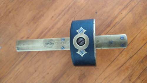 Marking Gauge / Scribe - Ebony & Brass