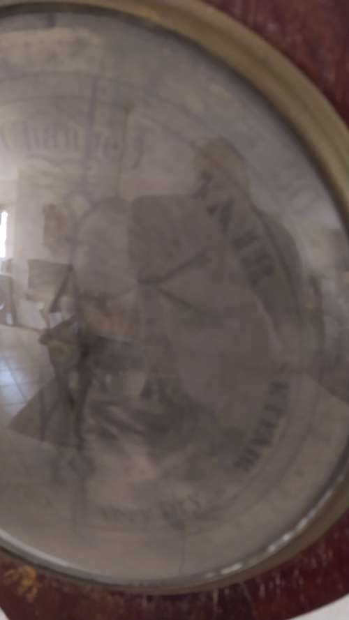 Very Old Antique Barometre / Thermometre