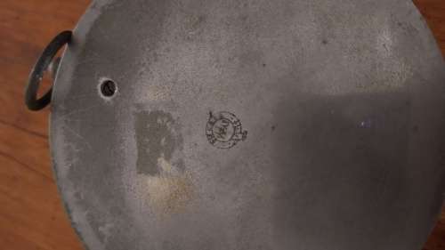 Old Brass Antique Barometre / Thermometre - German markings