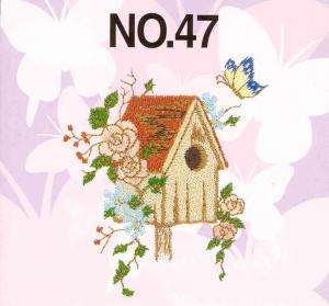 Bernina Deco / Brother No.47 Embroidery Card Butterflies