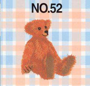 Bernina Deco / Brother No.52 Embroidery Card Bear Collection