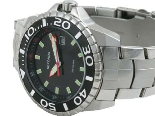SEKONDA OF LONDON GENTS DIVERS WATCH
