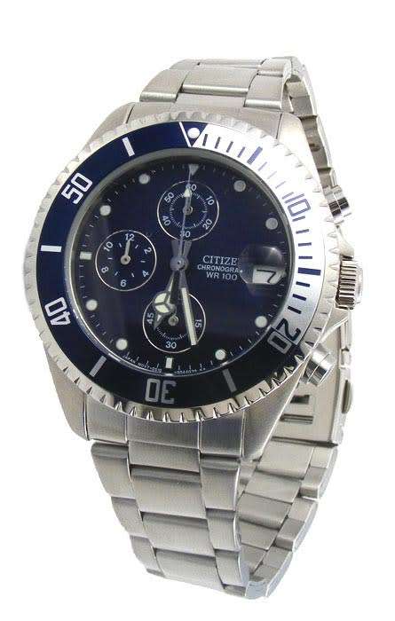 Citizen 100m Diver Chronograph Quartz Gents Watch