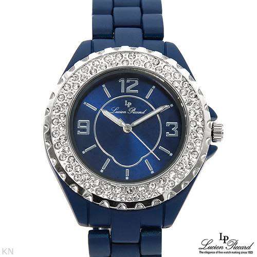 LUCIEN PICCARD FROM HOLLYWOOD LADIES WATCH WITH CRYSTALS