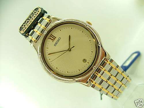 SEIKO SUPER SLIM LADIES TWO TONE Gold Watch