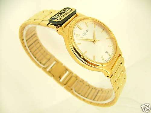 SEIKO SUPER SLIM LADIES Gold Watch