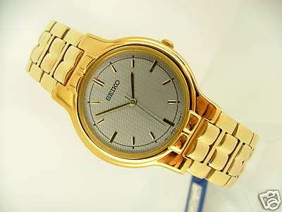 SEIKO SUPER SLIM LADIES Gold Watch