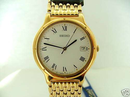 SEIKO SUPER SLIM LADIES Gold Watch