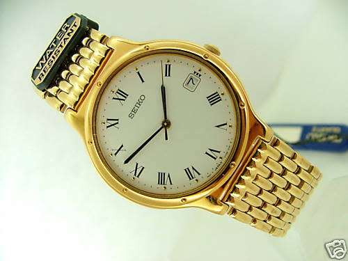 SEIKO SUPER SLIM LADIES Gold Watch