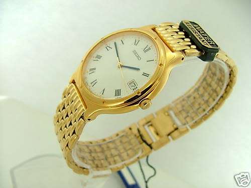 SEIKO SUPER SLIM LADIES Gold Watch