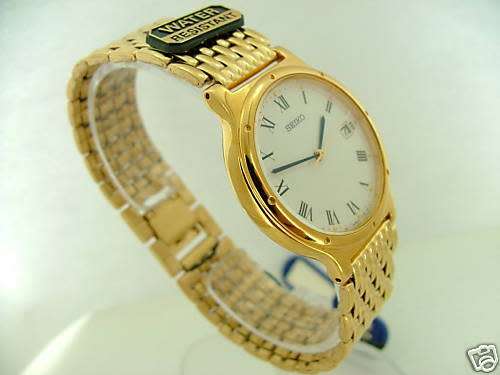 SEIKO SUPER SLIM LADIES Gold Watch