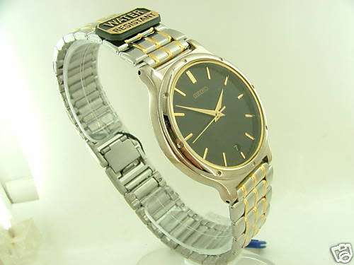 SEIKO SUPER SLIM LADIES TWO TONE WATCH