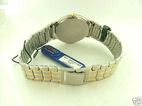 SEIKO SUPER SLIM LADIES TWO TONE WATCH