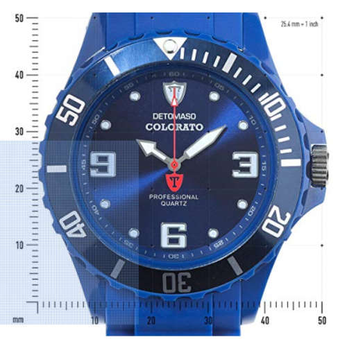 DETOMASO MENS COLORATO XL MIYOTA MOVEMENT WATCH