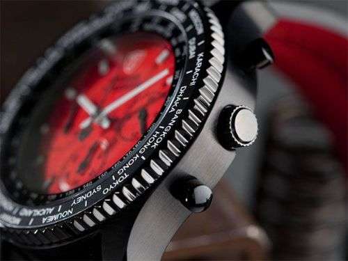 DETOMASO FIRENZE HEIDFELD CHRONOGRAPH WATCH WITH SEIKO MOVEMENT