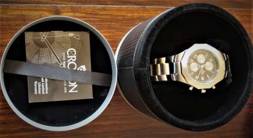 CROTON GENTS CHRONOMASTER DATE WATCH