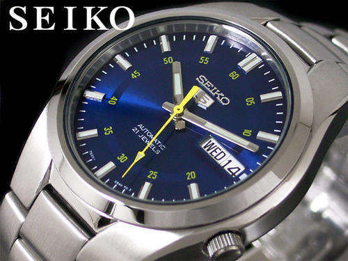 NEW SEIKO MENS AUTOMATIC WATCH SNK615