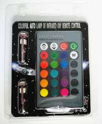 Colorful Auto Lamp of Infrared Ray Remote Control