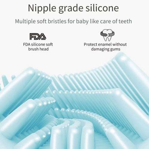 Vibration Voice prompt Kiddies toothbrush - Blue