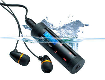 Dolphin Touch Waterproof MP3 Player - 4 Gig