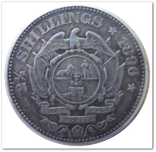 ** GREAT ** 1896 2.5 SHILLING !! STARTING @ R1