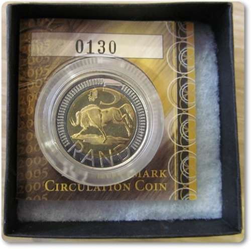 ** 2005 ** R5 CW MINTMARK COIN ! "OOM PAUL" ORIGINAL AS ISSUED !! LOW MINTAGE !! R1 START