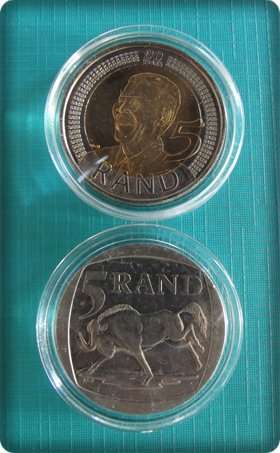 2008 R5 MANDELA 90TH BIRTHDAY & 2000 R5 !! IN CAPSULES !! STARTING @ R1
