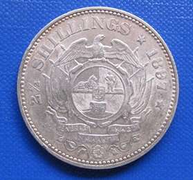 ** STUNNING ** 1897 2.5 SHILLING !! STARTING @ R1