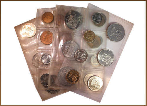 ** 1979 , 1980 , 1985 , 1990 UNC PACKS ** BID PER ITEM !! STARTING @ R1