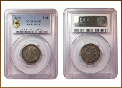 ** DIFFICULT YEAR ** 1895 1SHILLING XF40 !! STARTING @ R1