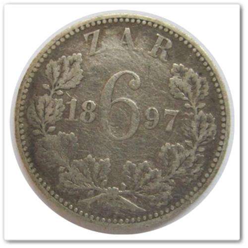 ** GREAT ** 1897 6 PENCE !! STARTING @ R1
