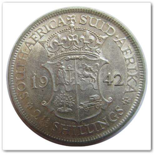 ** GREAT ** 1942 2.5 SHILLING !! STARTING @ R1