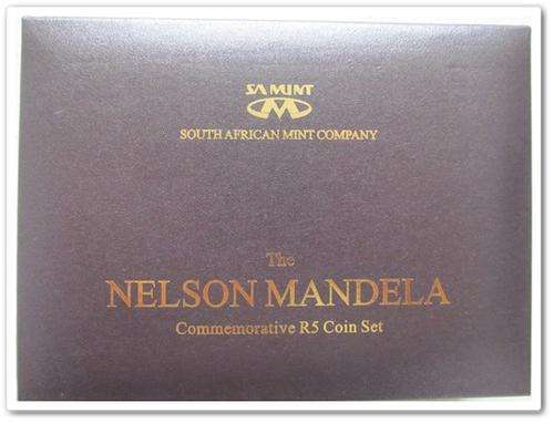2000-2008 MELSON MANDELA COMMEMORATIVE R5 COIN SET!! STARTING @ R1