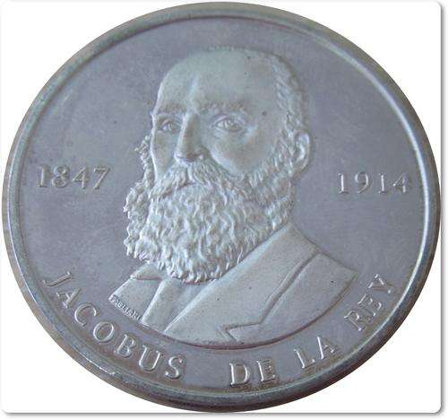 **1899-1902 ANGLO-BOER WAR **"JACOBUS DE LA REY" MEDALLION 1854-1922 STARTING @ R1